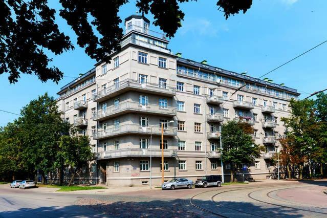 Central 2-Level Penthouse With Terrace And Free Parking Riga Luaran gambar